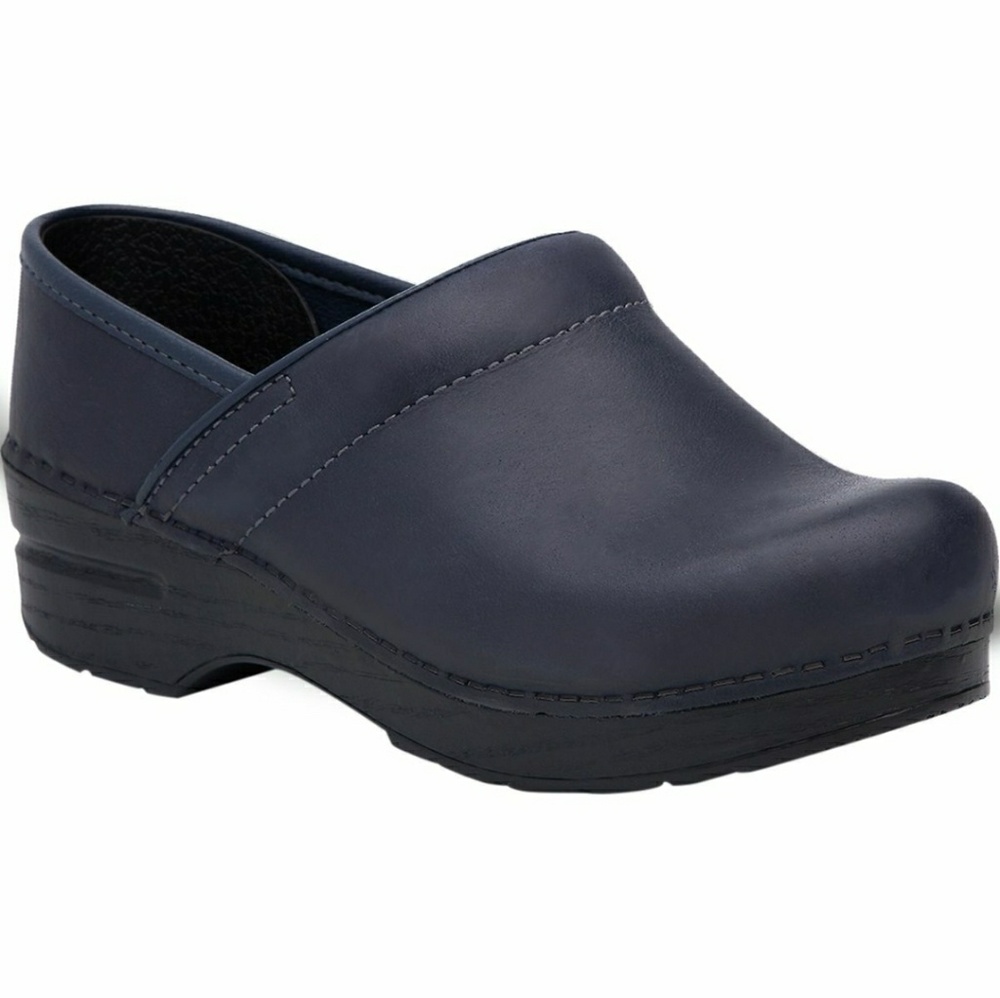 Dansko Blueberry Navy Clogs